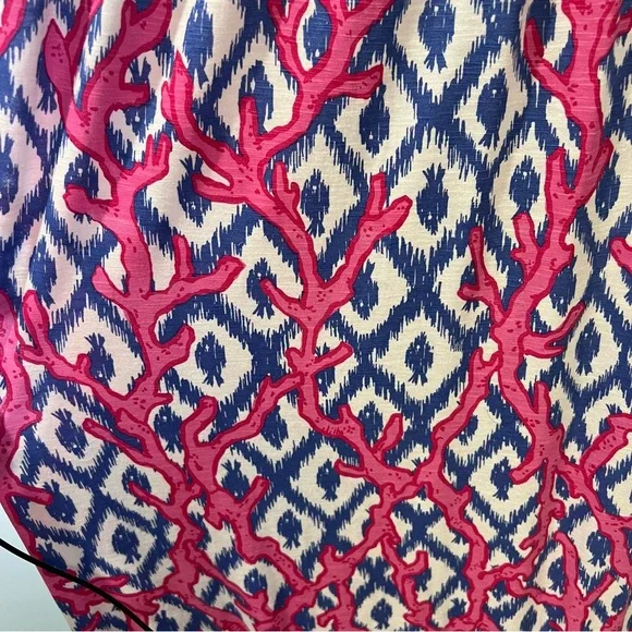 Lilly Pulitzer Marlisa Maxi Dress Iris Blue Deep Dive Little Fish Resort XS - Picture 4 of 6